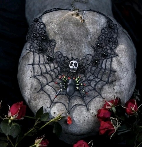 Kette gothic barock - barock, schwarz