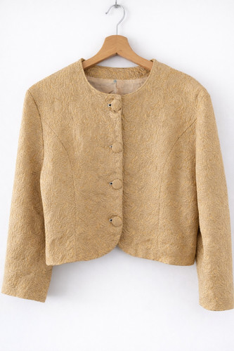 True vintage brokat blazer - vintage,