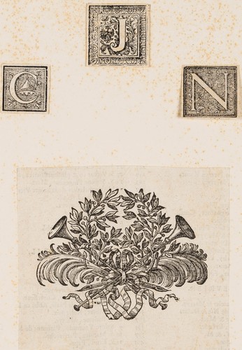 Vignette und majuskeln 1735 - und, majuskeln,