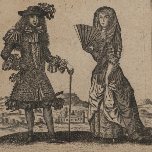 Französische mode paar mit - paar,