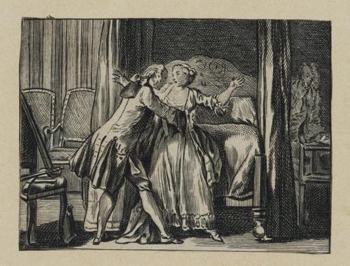 Edelmann und dame kupferstich - und,