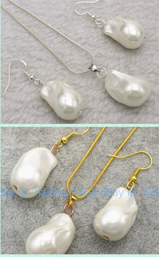 Mode 16x18mm weiß barock - 16x18mm,