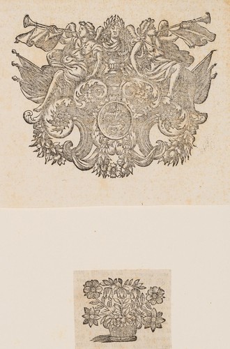 Barocke buchschmuckelemente - barocke,